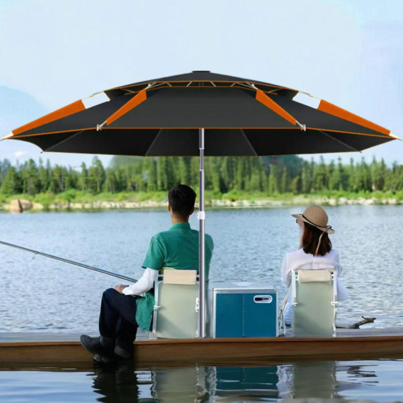 Parasol Umbrella Large - Large Stainless Steel Fishing Umbrella Sun