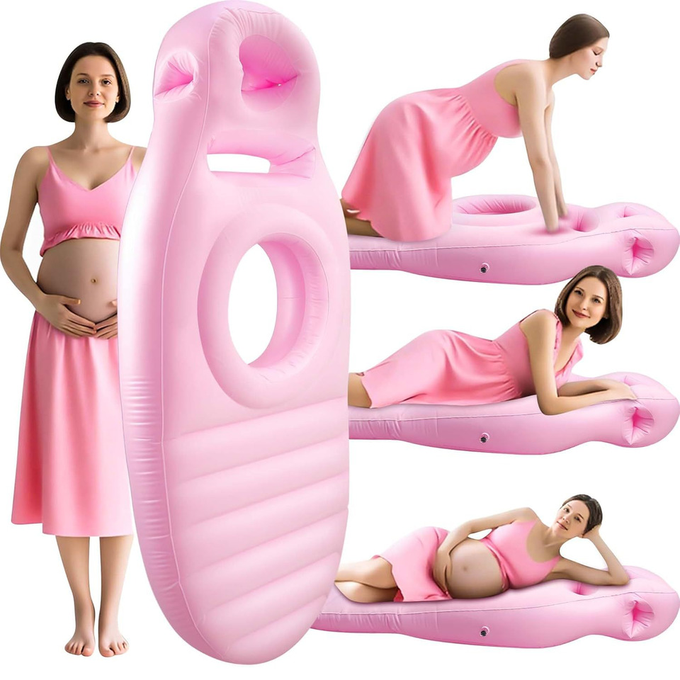 Outdoor Furniture Cushion - Inflatable Pregnancy Pillow Yoga Mat For