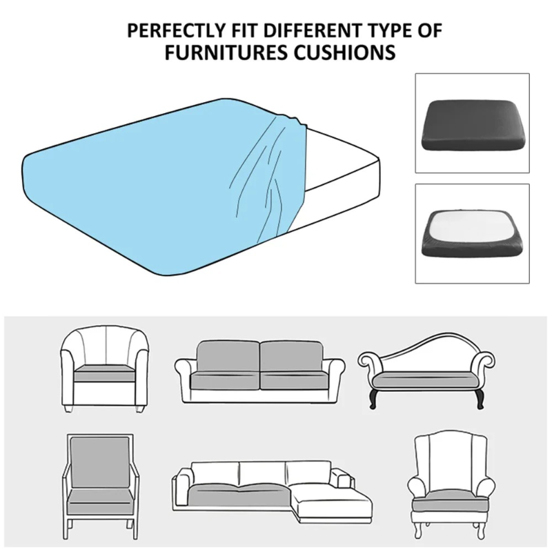 Elastic Waterproof Sofa Cushio - Outdoor Furniture No Cushions 评论和价格