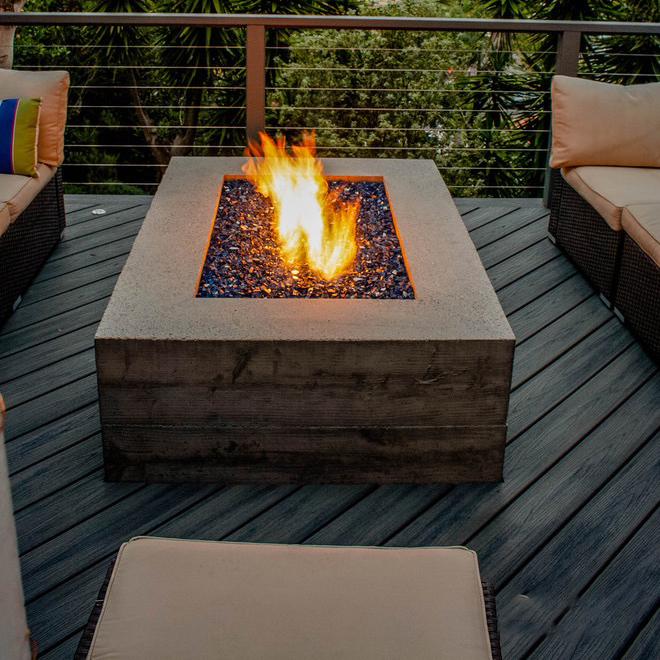 is-Modern Corten Steel Fire Pl - Outdoor Furniture Fire Pit Set 评论和价格