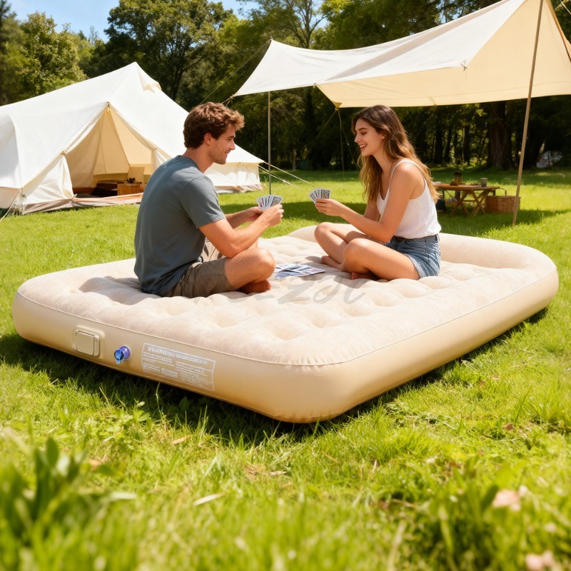 Automatic Inflatable Mattress  - Outdoor Furniture No Cushions 评论和价格