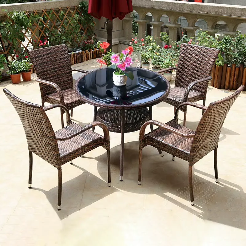 Small Metal Rattan Coffee Tabl - Outdoor Furniture Prices 评论和价格