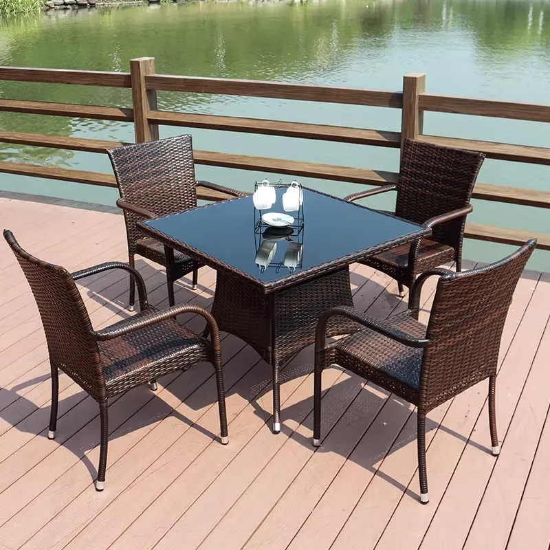 Small Metal Rattan Coffee Tabl - Outdoor Furniture Prices 评论和价格