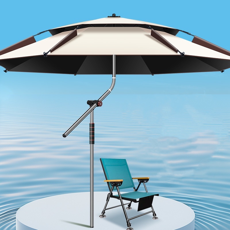 Double-Layer Fishing Umbrella  - Parasol Umbrella Large 评论和价格