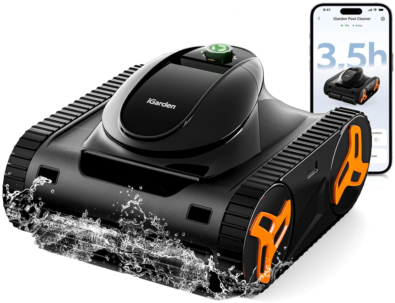 Robotic Pool Cleaner KN Series - Outdoor Furniture Modern 评论和价格