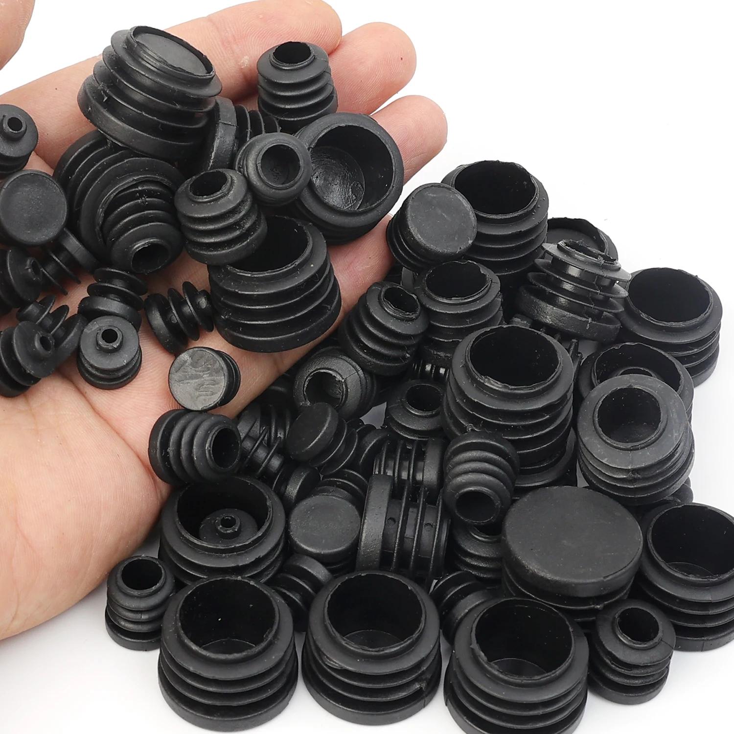 20-100pcs Round Steel Pipe Pla - Outdoor Furniture Glider 评论和价格