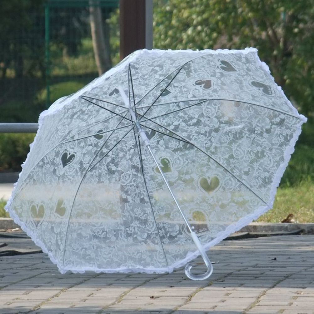 Vintage Foldable Lace Parasol  - Parasol Umbrella Large 评论和价格
