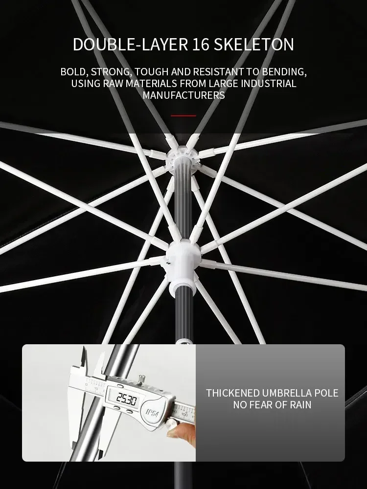 1PC Double-Layer Foldable Larg - Parasol Umbrella Large 评论和价格