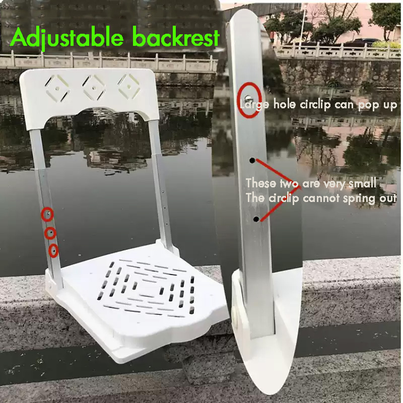 Foldable Fishing Box with Back - Outdoor Furniture Modern 评论和价格