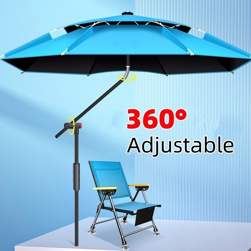 2.0-2.6M Blue Fishing Umbrella - Parasol Umbrella Large 评论和价格