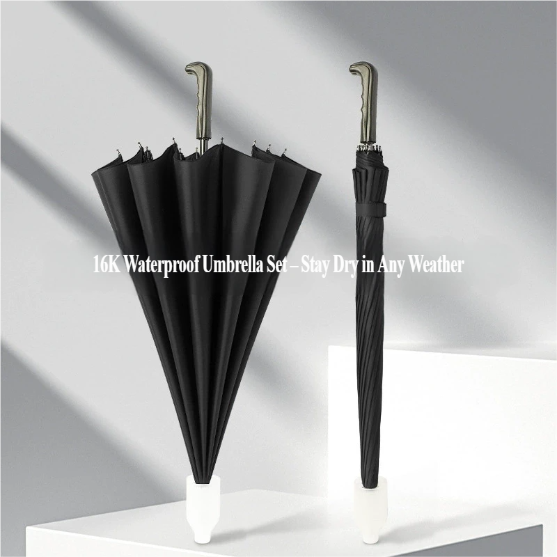 Straight umbrella with waterpr - Parasol Umbrella Large 评论和价格