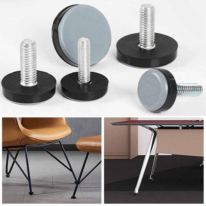 10Pcs Round Thread Levelers M6 - Outdoor Furniture Glider 评论和价格