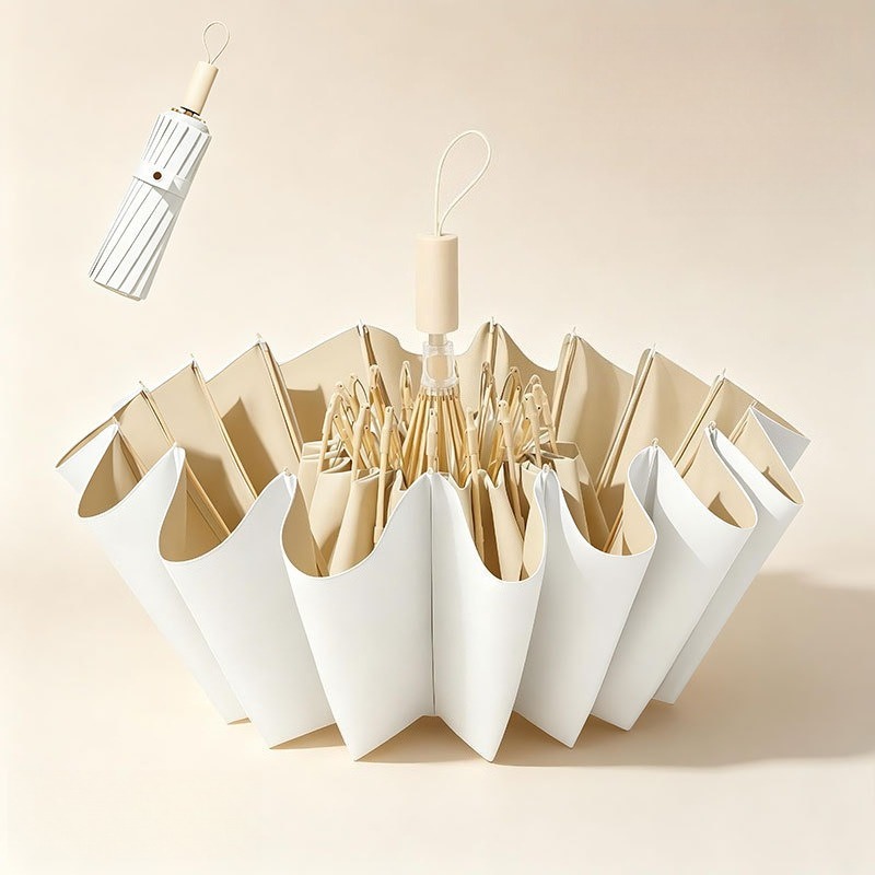 Color Coated Umbrella Thick Wi - Parasol Umbrella Large 评论和价格