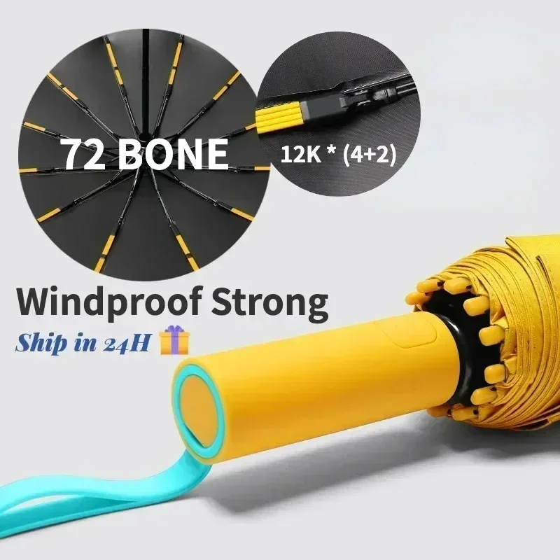Super Strong Windproof Automat - Parasol Umbrella Large 评论和价格
